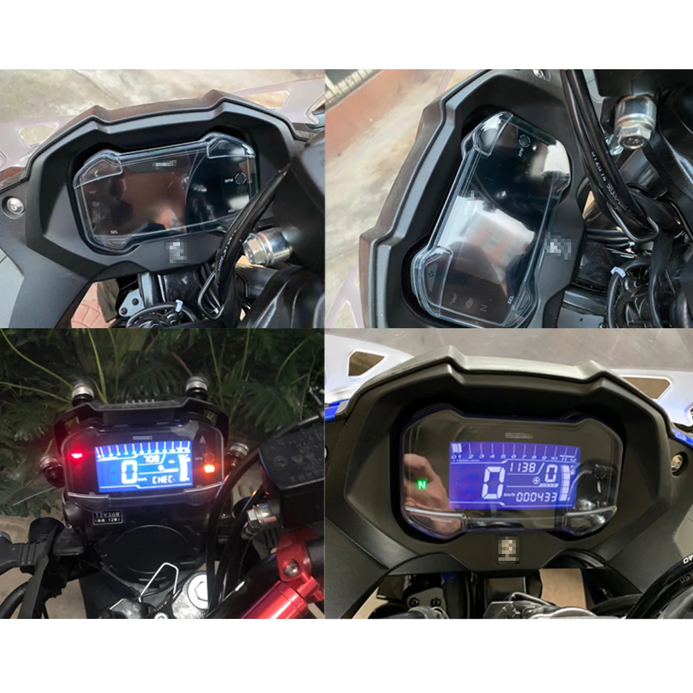 Crystal Case for Motorcycle Honda DL250 Shell Cover Transparent Protective Shell Case for Honda DL250 Protective Shell Case supplier