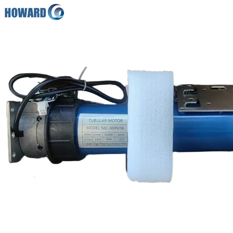 92C-300N Super Torque Tubular Motor 300N.m for Industrial Shutter Durable Steel for Door Bedroom Kitchen Living Room Application