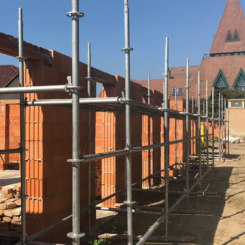 Building OEM Galvanized Layer Andamios Ringlock Scaffolding for Construction