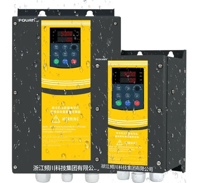 Three Phase 380V VFD AC IP65 Frequency Drive Converter 3.7kw 5.5kw 7.5kw 11kw 18.5kw 30KW 45KW 50/60hz 220v 440v for Motors manufacture