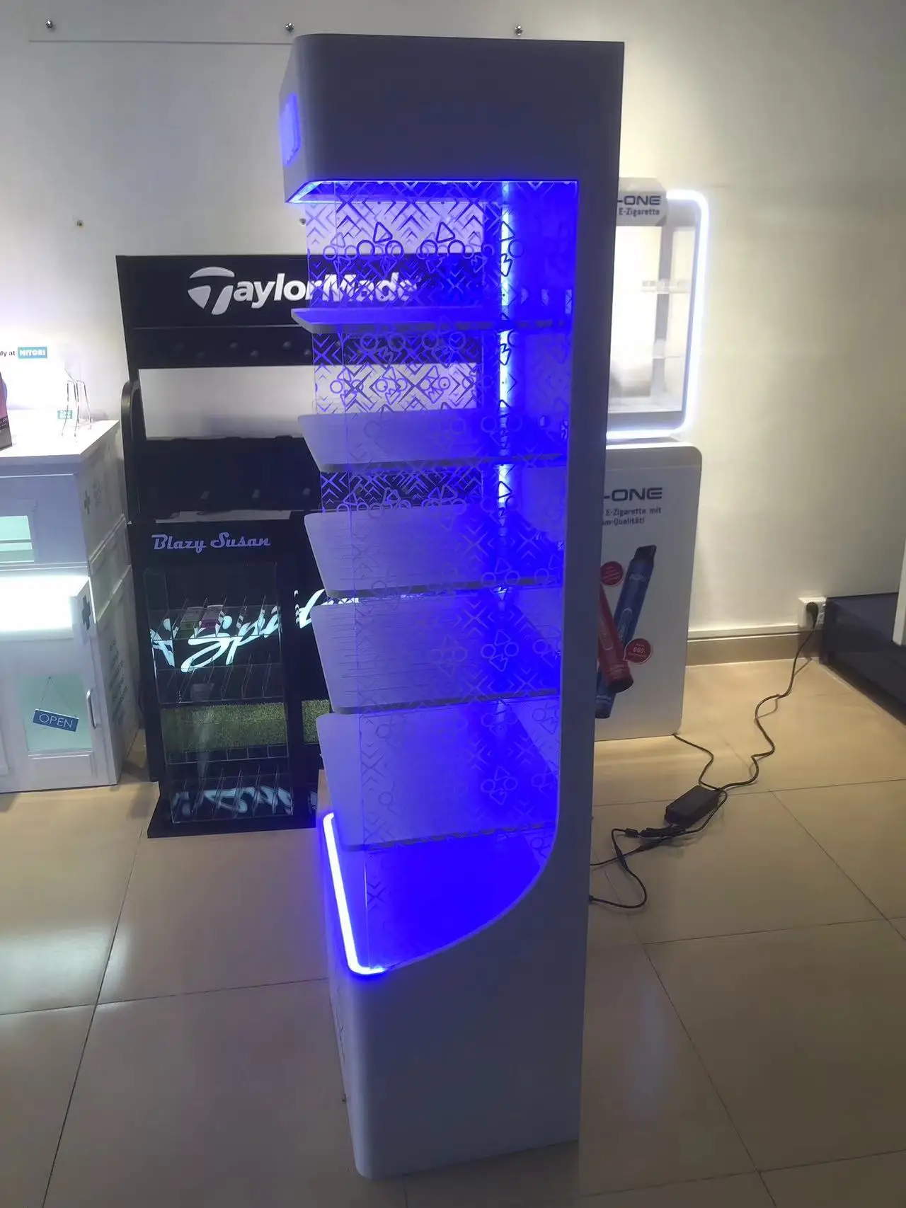 Lightup Cigarette Display Rack Smoke Shop Display Racks Tobacco Station ...
