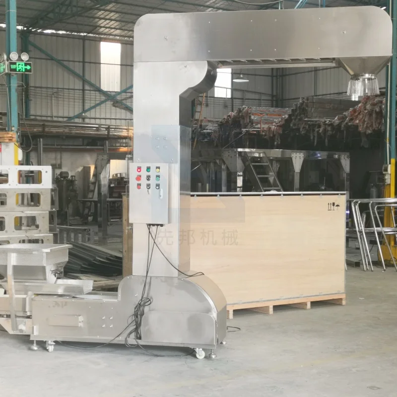 High Quality Z Type Bucket Elevator Food Grade PVC New Steel Product Conveyor Rubber Motor Bearing Gearbox Engine PLC Food