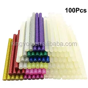 colored hot glue sticks 0.28 diameter,4