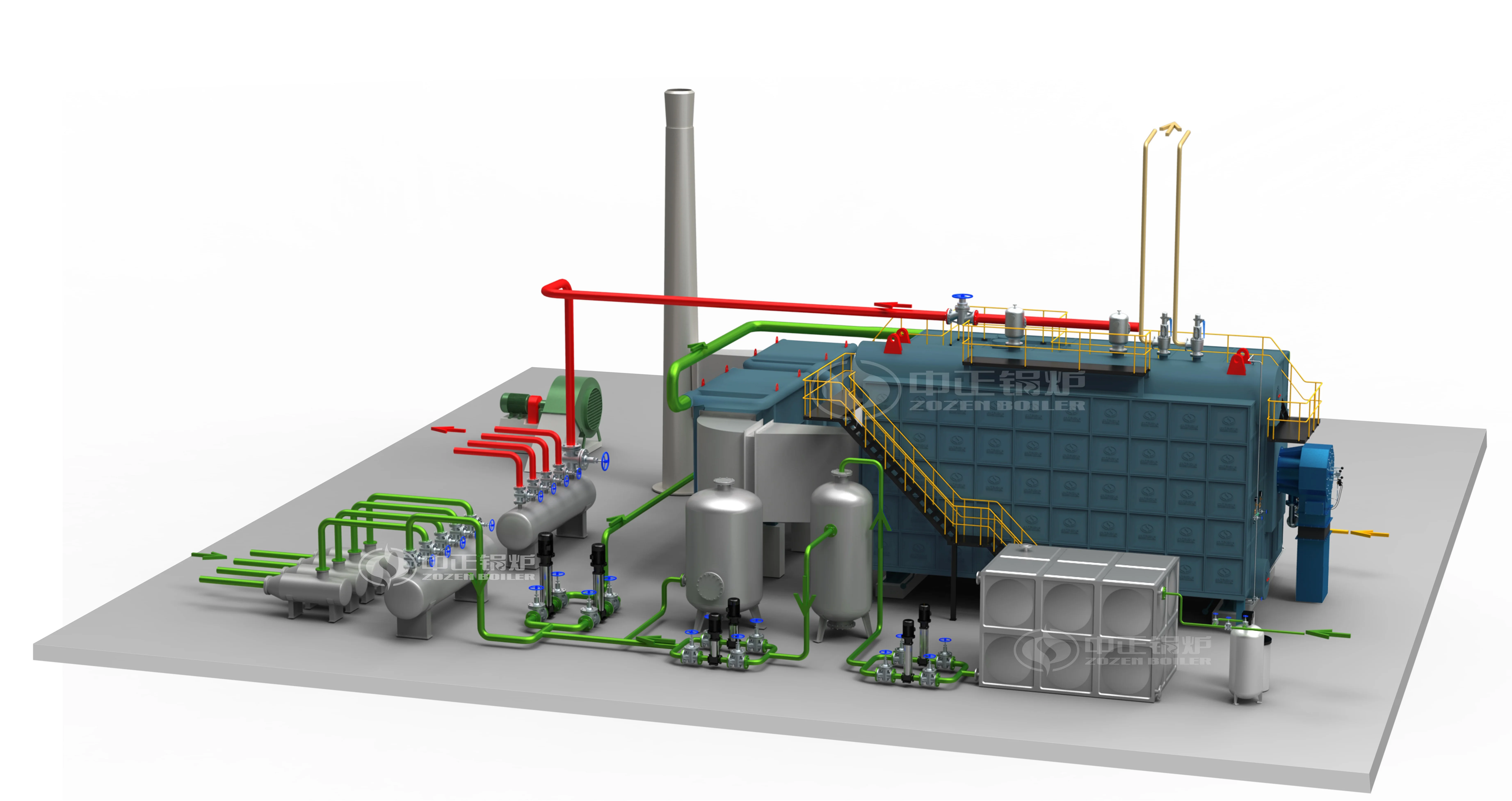 Steam Boiler, 20-110, Natural Circulation - detail 6
