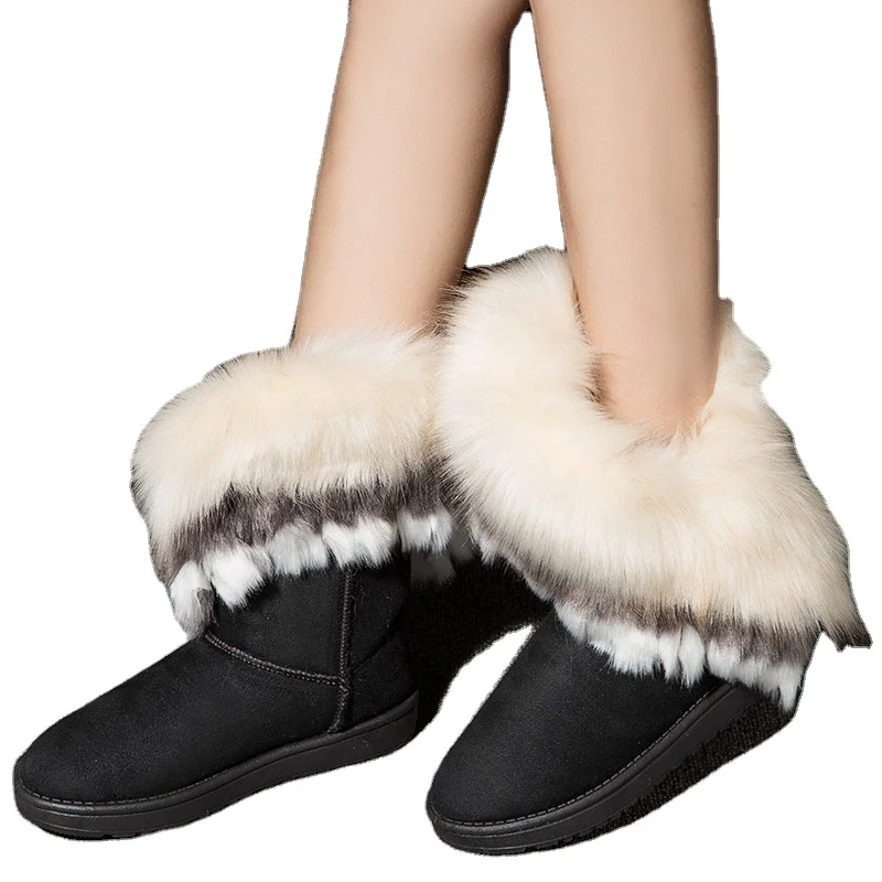 Amazon.com: Botas de nieve para mujer, botas de tacón plano, botas cortas  de algodón, botas de nieve planas, botines, botas altas (#6478), Rojo, 10.5  : Ropa, Zapatos y Joyería