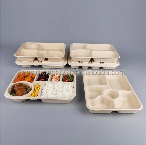 Customized Eco Friendly Biodegradable Biodegradable Sugarcane Bagasse ...