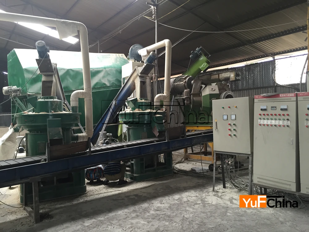 wood pellet production line