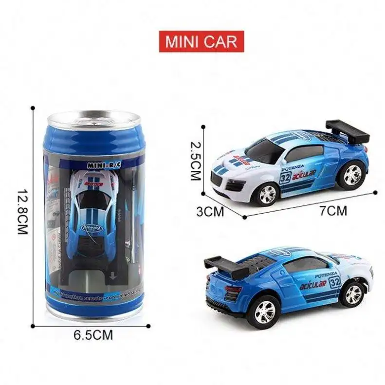 Can Mini Rc Car Radio Remote Control Micro Racing Car 4 Frequencies Radio Control Toys for Kids Gifts Rc Models