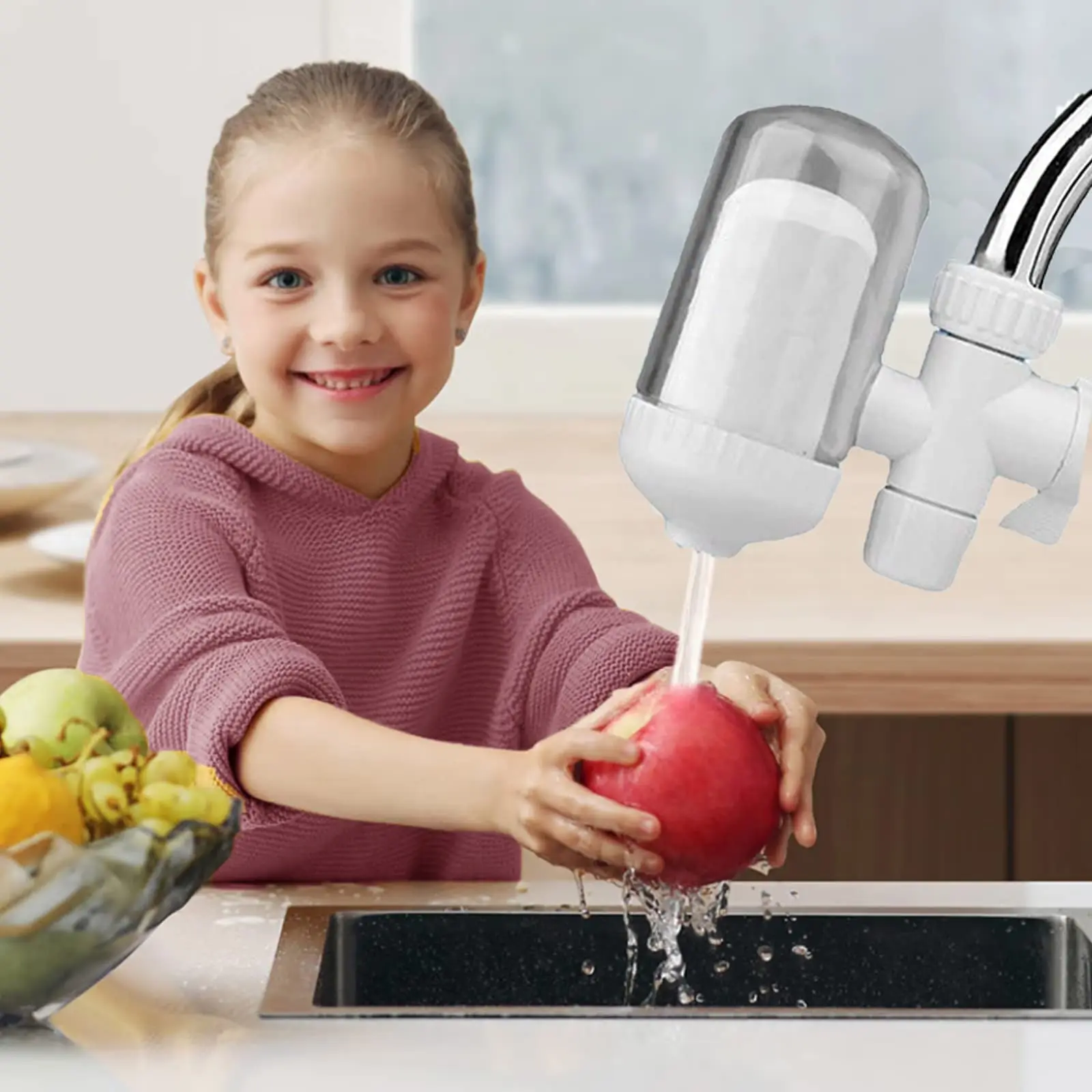 7 Stages Portable Tap Water Filter Purifier With Reminider Purificador