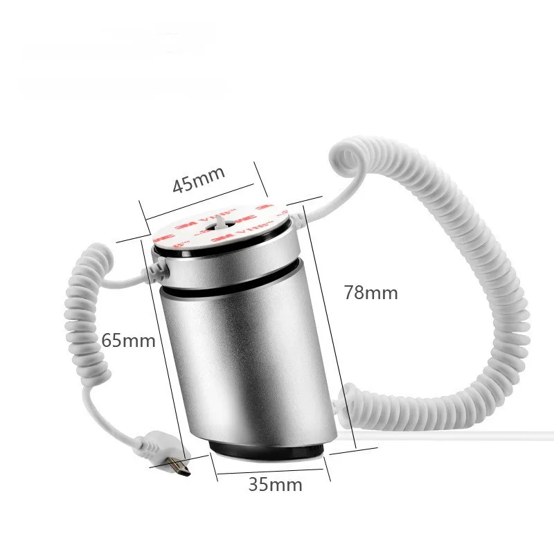 Mobile Phone Security Display Stand Smartphone Anti Theft Alarm Device with Charger Security Device