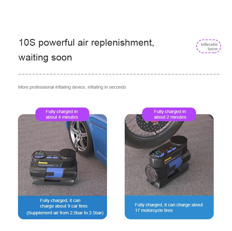 Cartrend 12V Car Light Truck Tyre Compressor Digital Display - View #5