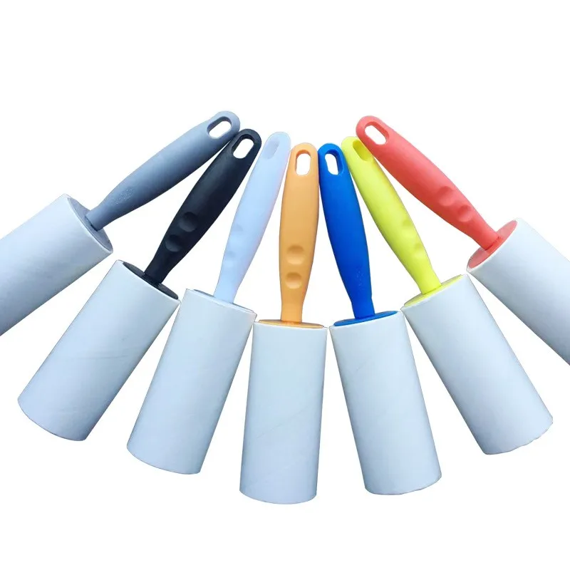 Pet Hair Remover Lint Roller Dusting Sticky Hair Brush Straight Shank