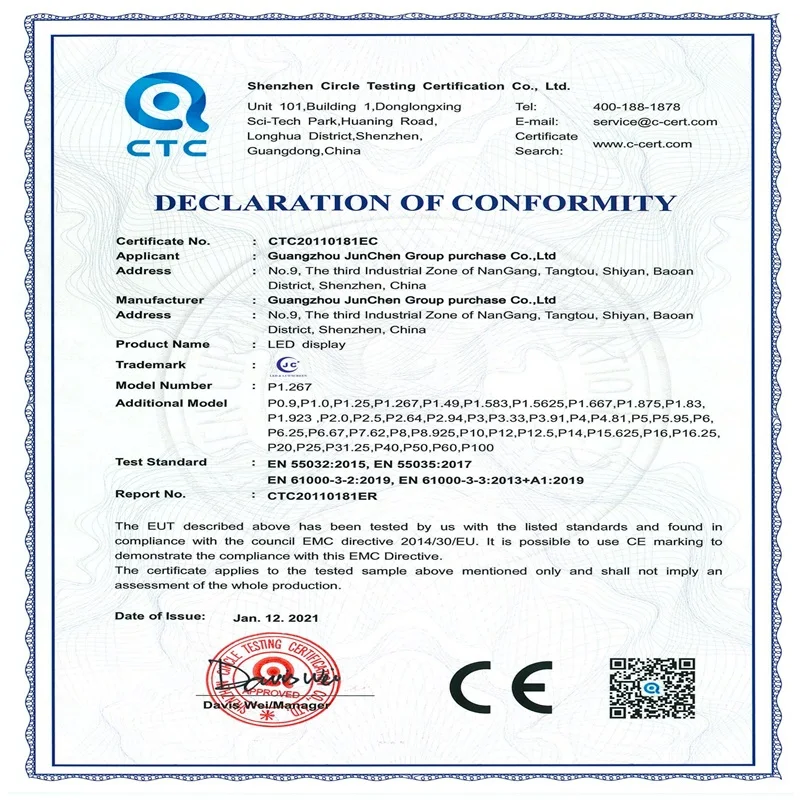 3D Naked Eye P8 Waterproof Thin LED Display Screen Fixed Installation Outdoor LED Sign Panel factory