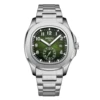 Green-Stainless steel strap