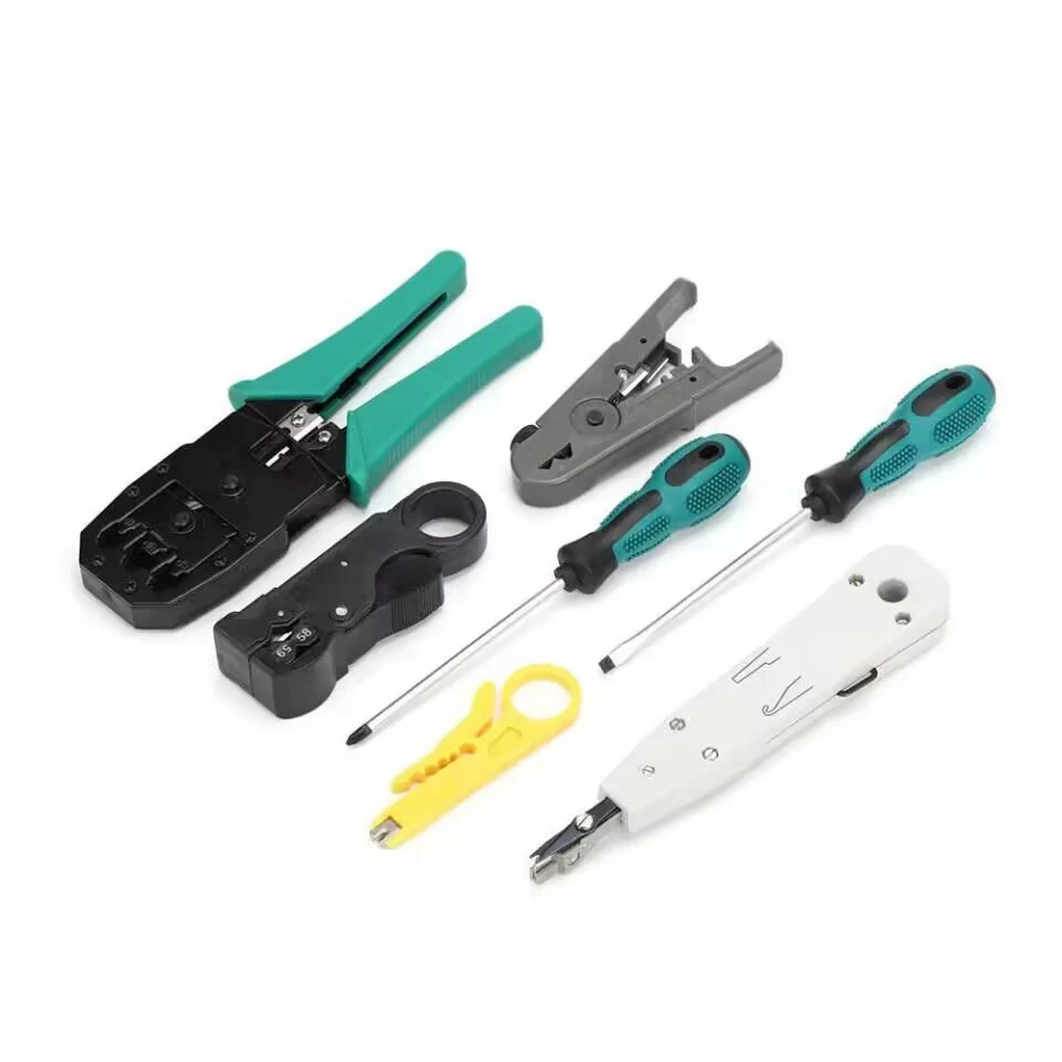 Hot Sell Network Lan Kit Rj45 Cat5e Cat6 Cable Tester Crimper