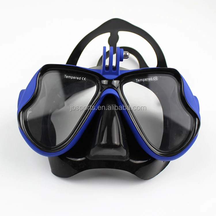 180 Wide View Camera Mount Scuba Diving Mask With Silicone Strap Buy