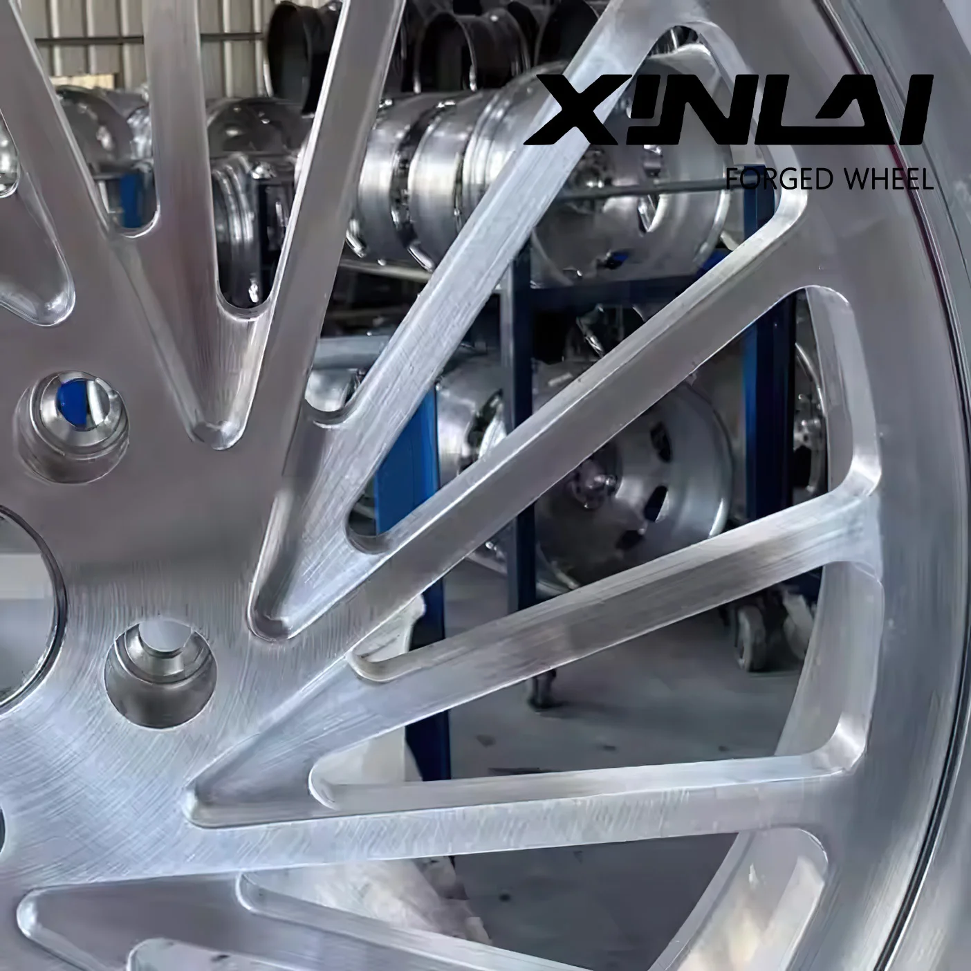 XL Deep Dish Chrome Mesh Design Off-Road 5x127 5x139.7 6x139.7 6061-T6 Aluminum Wheel Rim for Toyota Hilux Jeep Wrangler - Image 4