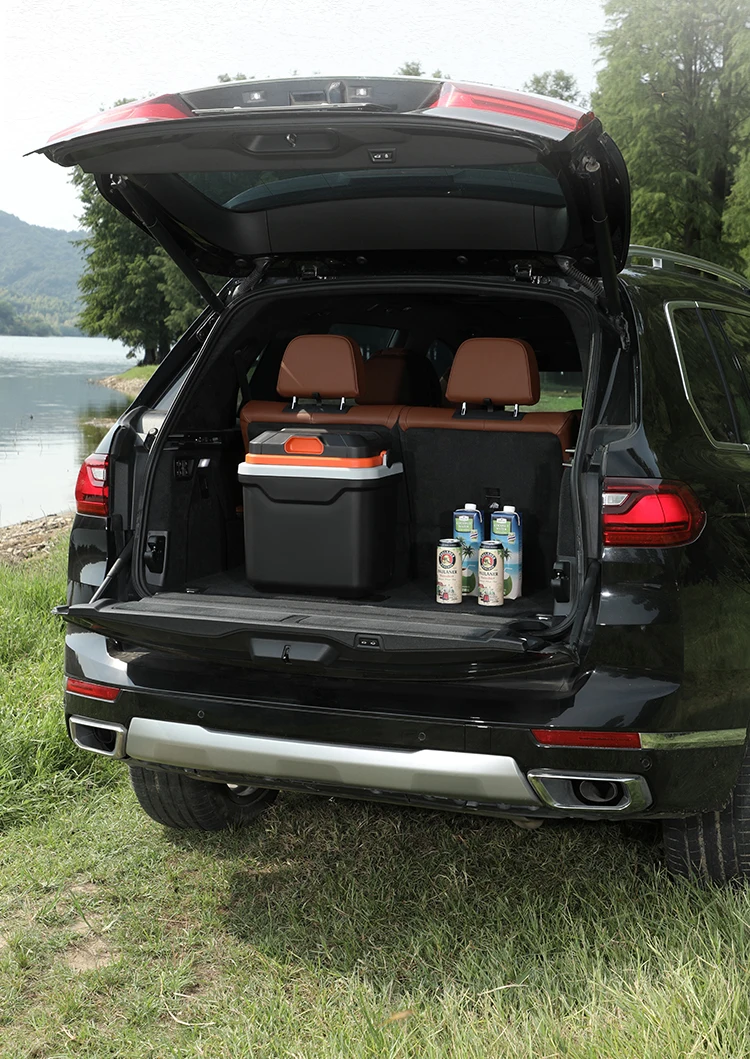 24 Liter Camping Car Fridge 12v Electric Cooler Box Low Noise Sports