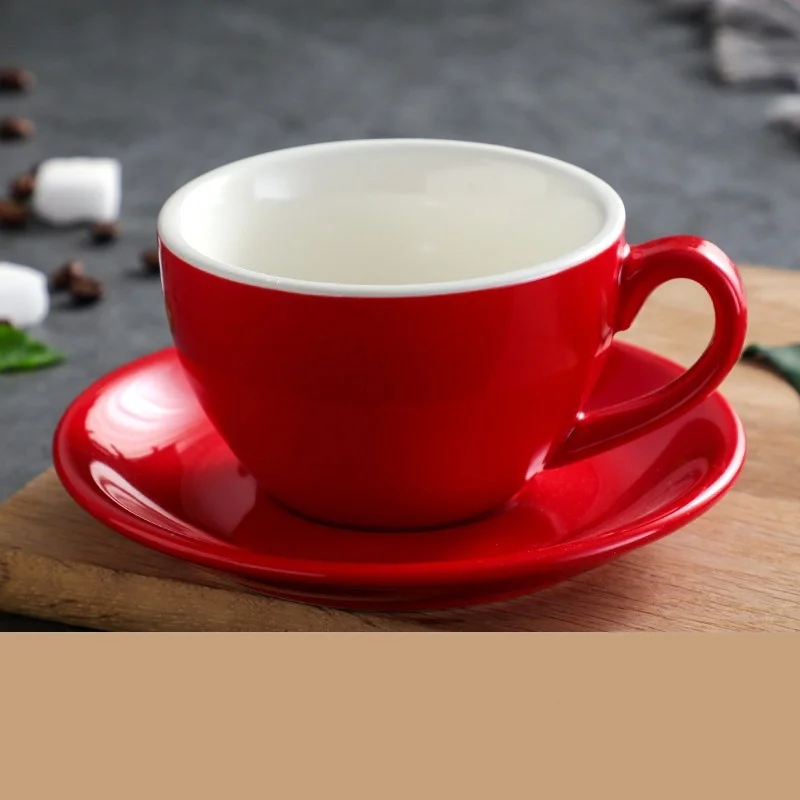 Wholesale 220ml Italian Espresso Porcelain Cup Set with Custom Logo  Ideal  for Giveaways, Eco-Friendly Ceramic Design
