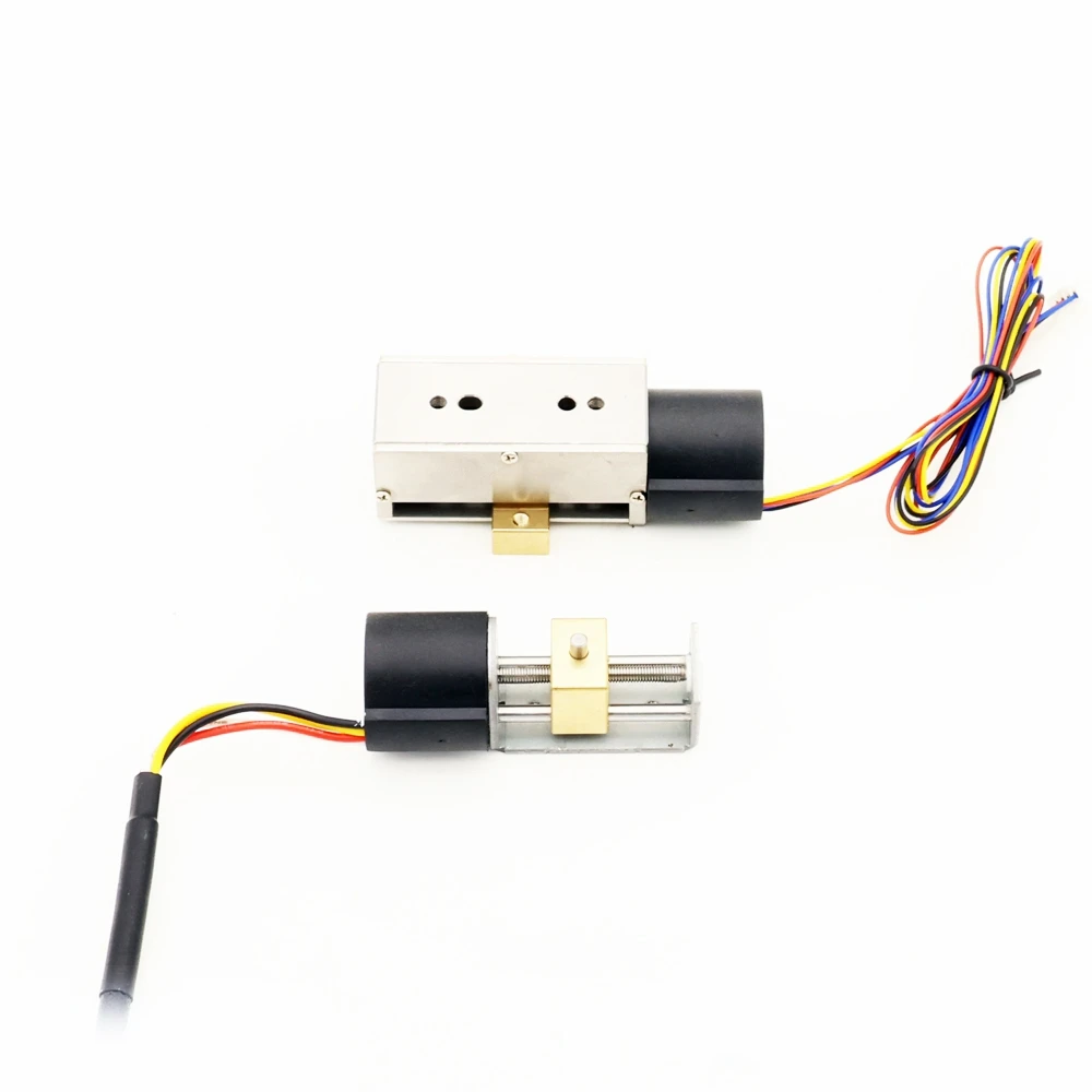 Linear Stepping Motor Screw Linear Stepper Motor with Bracket Apply to Strobe Lights Camera Flash