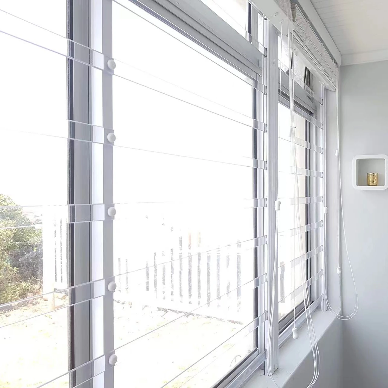 Safety Polycarbonate Sheet Plastic Pole for Window bar