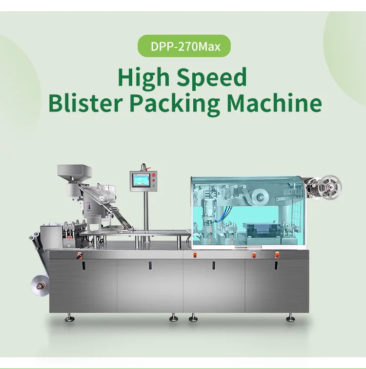 DPP High Speed PVC Automatic Blister Packaging Machine Capsule Tablet ...
