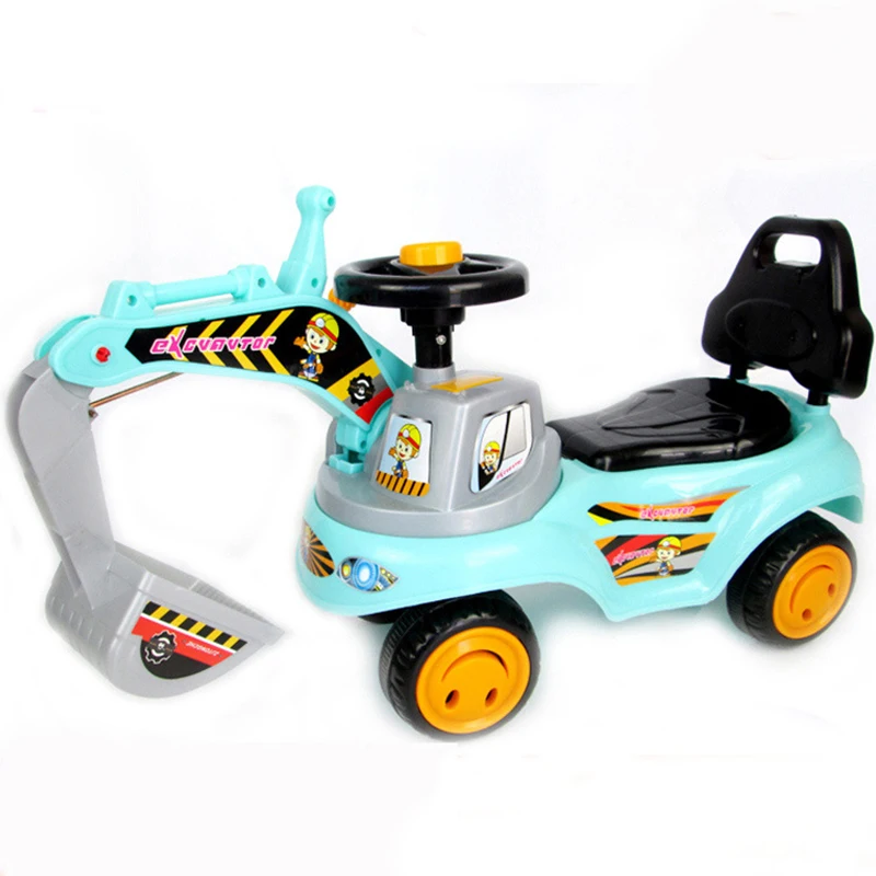 Batteries Powered Childeren's Construction Dig Excavator Toys for 3 4 5 6 7 Year Old Boys