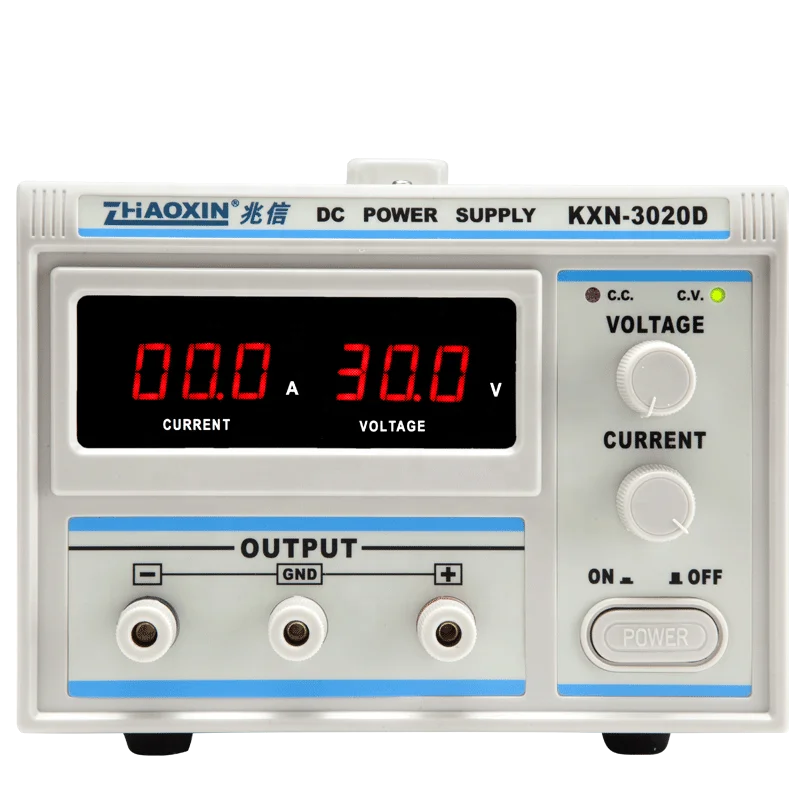 ZHAOXIN KXN-3020D DC Regulated Power Supply – 0-15V Output for