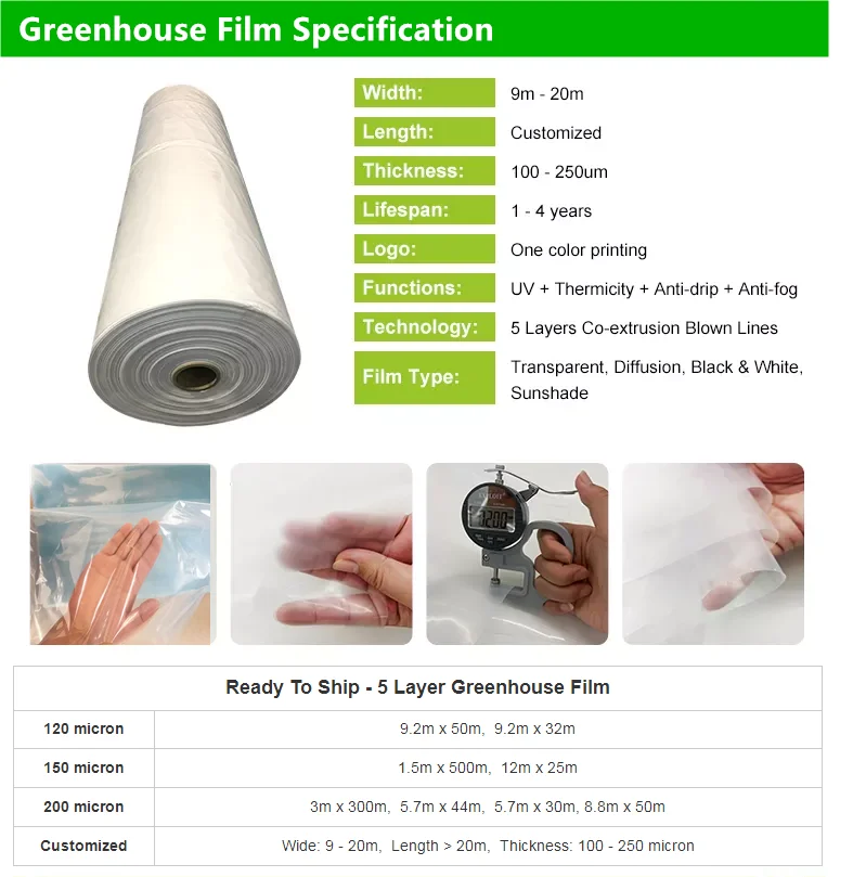 greenhouse plastic film