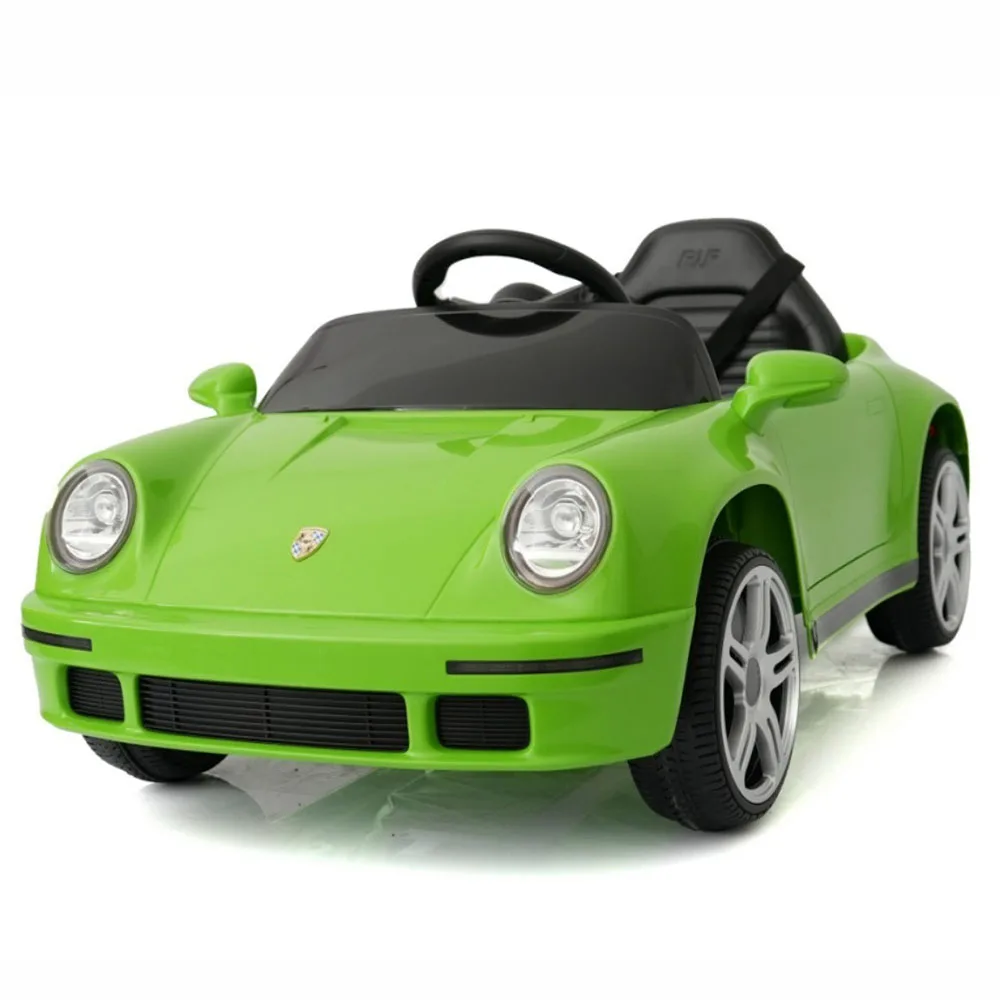 New Model Children Ride-On Toy Dual Drive Electric Car with Shaking Lights Early Education Plastic Ages 2-7