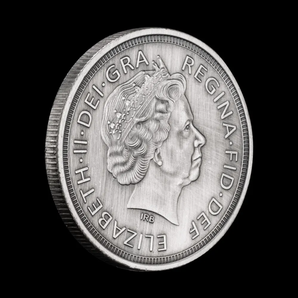 Poseidon Challenge Coin - Greek Mythology Metal Token With Case, God Of The Sea Gift