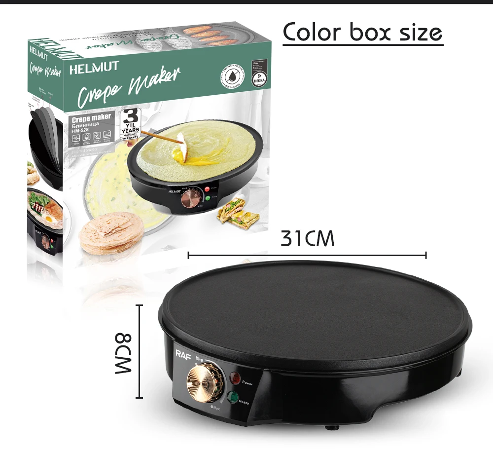 Pancake Crepe Quesadilla Maker, Omelette Maker Tortilla Roti Maker - China  Crepe Maker and Pancake Crepe Maker price