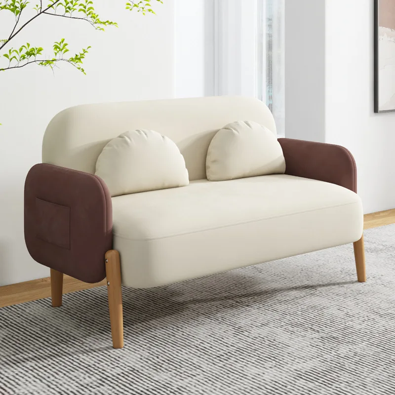 Nordic Light Luxury Fabric Sofa Simple Residential Living Room