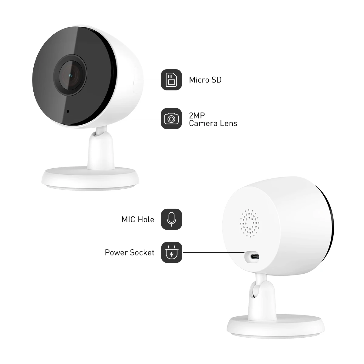 4mp indoor fix wifi security camera hd cctv with night vision alarm storage motion detection tf card cloud-71