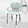 Rotating shower stool