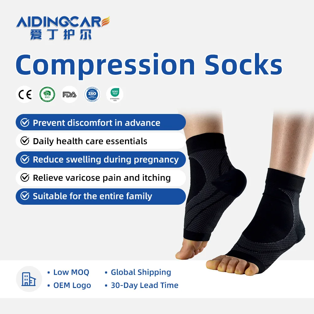Soft Comfort Compression Socks for All Day Wear - product detail 1