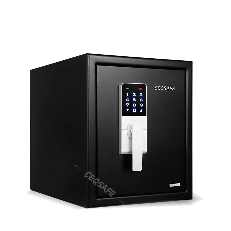 CEASAFE Voděodolná skříň trezorová z masivní oceli s elektronickým digitálním zámkem trezorová skříň na peníze požárně odolná skříň na šperky pro domácnost