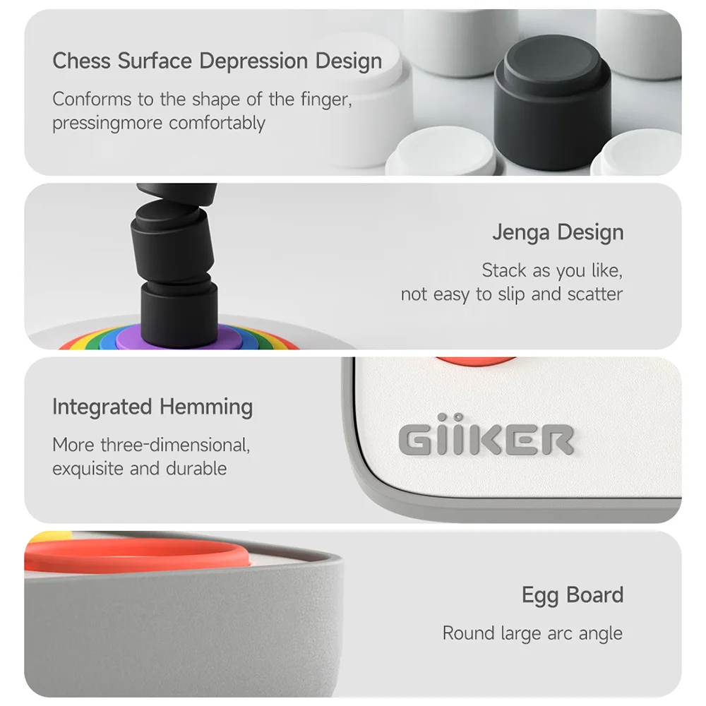 Giiker Smart Four Connected 5x5x5 3D Four in A Row Board Game description image 9