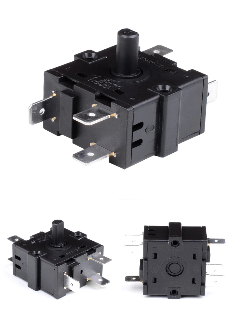 Soken Electric Oil Water Heater Rotary Switch 16a 250v T100 Rt2223c