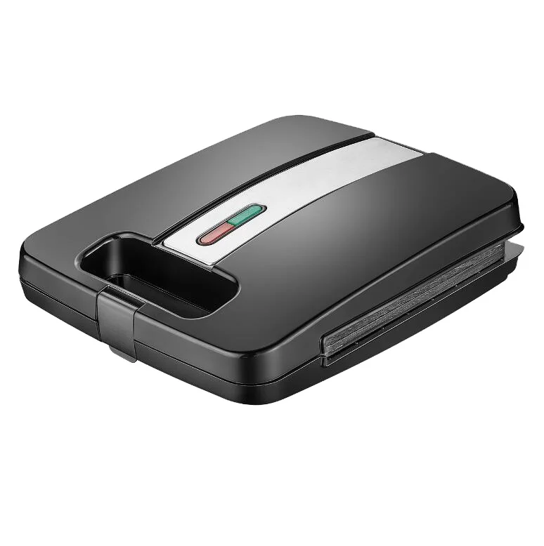 Aifa 3 in 1 4 Slice Sandwich Maker Non-Stick Coated Detachable Plates Opens 180 Degrees SS Surface 4 Slice Waffle Maker