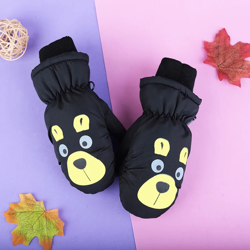 Детские зимние водонепроницаемые перчатки