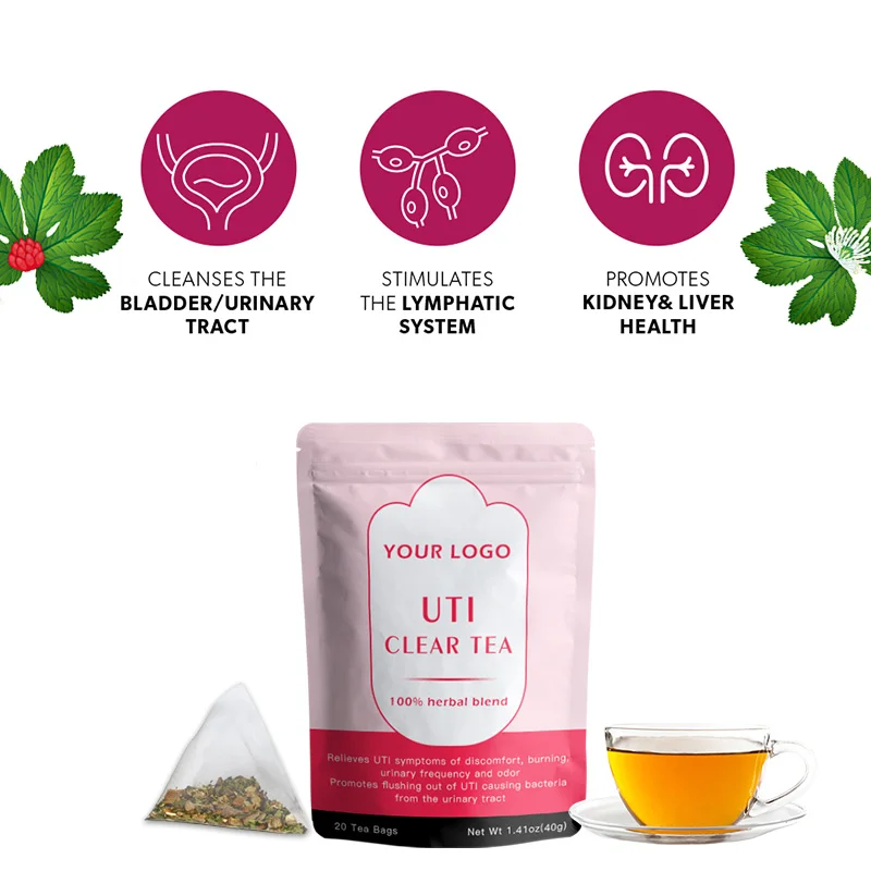 Urinary Tract Infection Tea Uti Clear Herbal Blend Healthy Tea