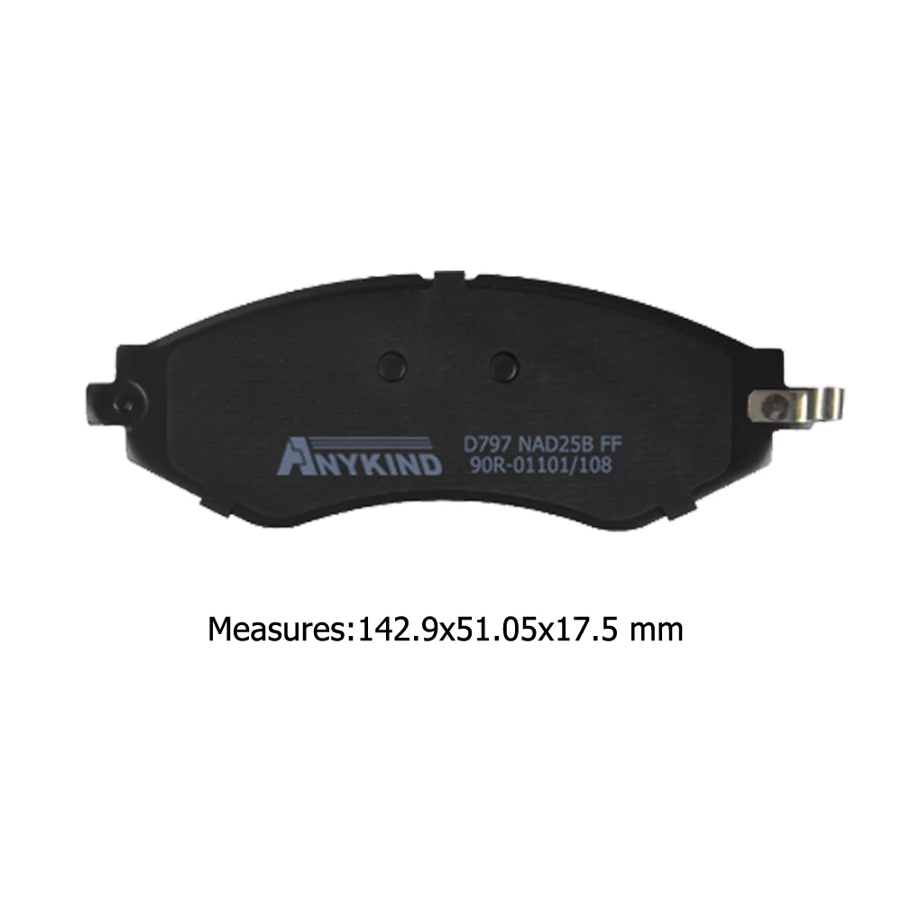 D797-7667 Front Brake Pads for Daewoo Leganza (KLAV)