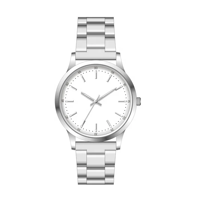 Unisex Quartz Watch Custom Logo Modern Minimalist Watch Men Fashion Cheap Luxury Accessories Women Wristwatch Corporate Gift Set