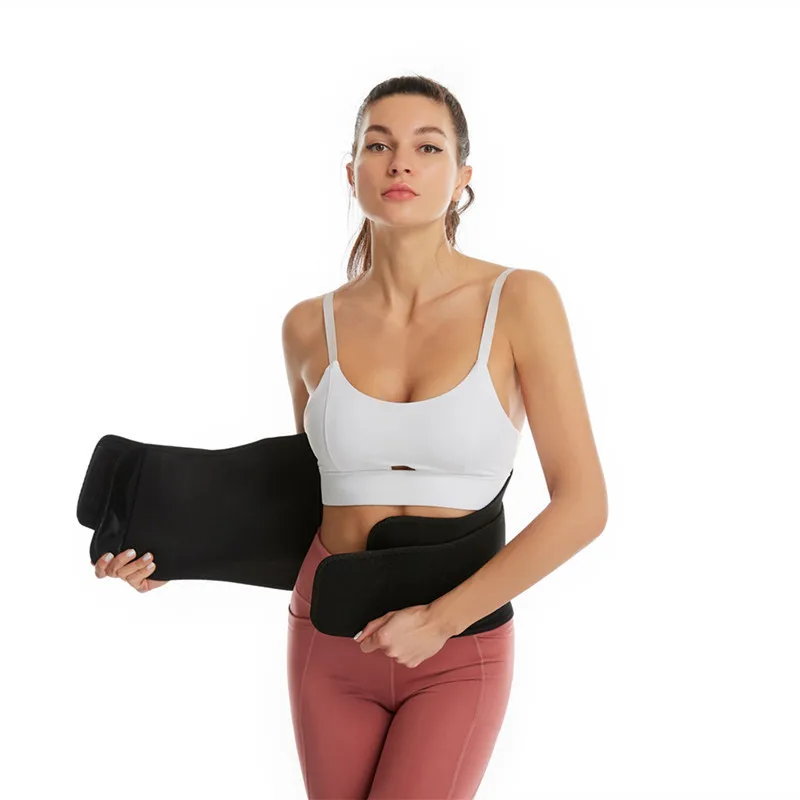 Adjustable Neoprene Trainer Belt Electric Sauna Waist Trainer Belt