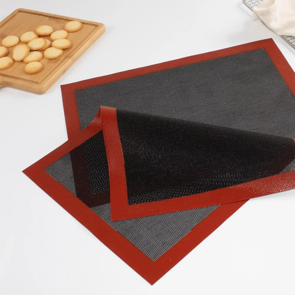Nonstick Silicone Bread Baking Mat Oven Liner Perforated Steaming Mesh