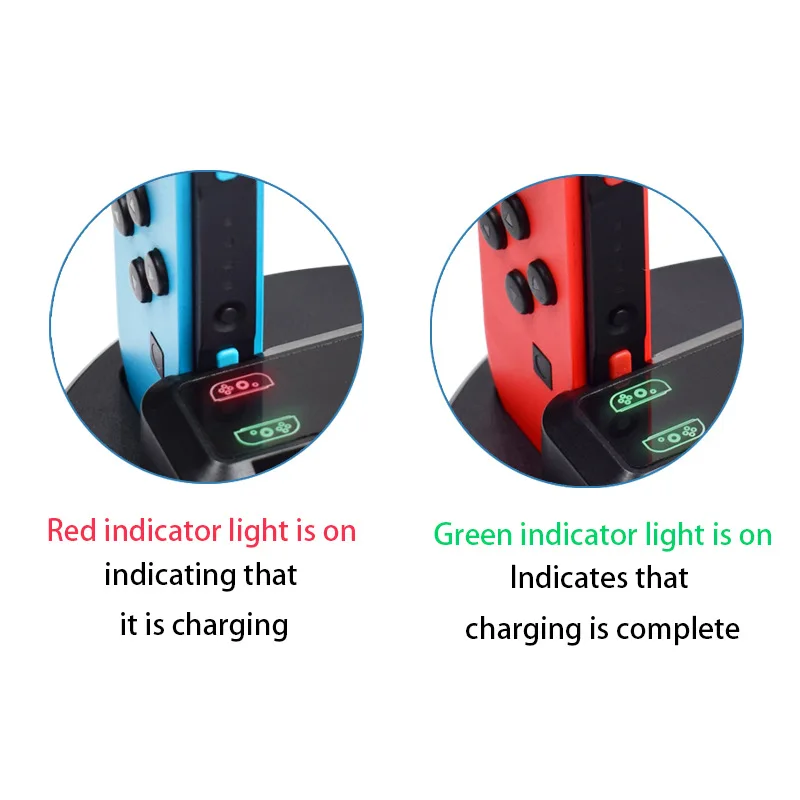 Charger Nintendo Switch Dock Led Light Jual 4-in-1 Nintendo Switch
