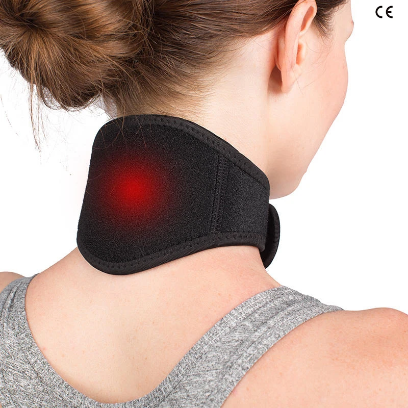 Self-heating Neck Guard 5 Magnetic Tourmaline For Neck Pain Relief