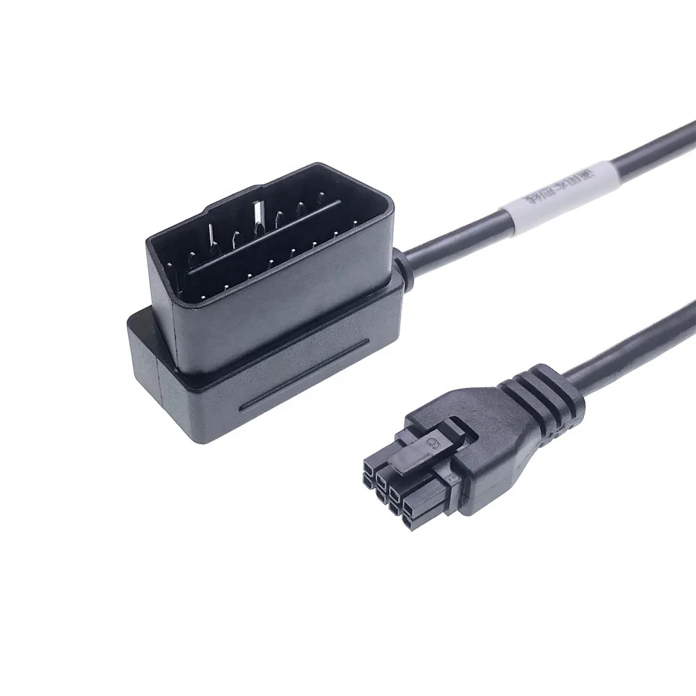 24v Obd2 Male Connector with MOLEX Connector Obd2 Flat Cable