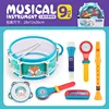 9PCS Small Drum Set